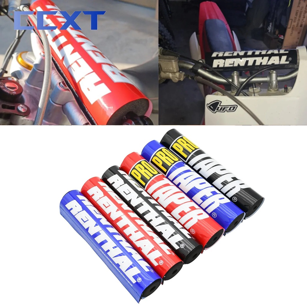 ⋚Motorcycle Dirt Bike Handlebar Pads 7/8\" 25cm Renthal Pro Handlebar