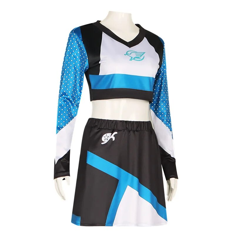 ۩Maddy Euphoria Cheerleader Uniform Maddy Perez Outfit Dress Cosplay ...