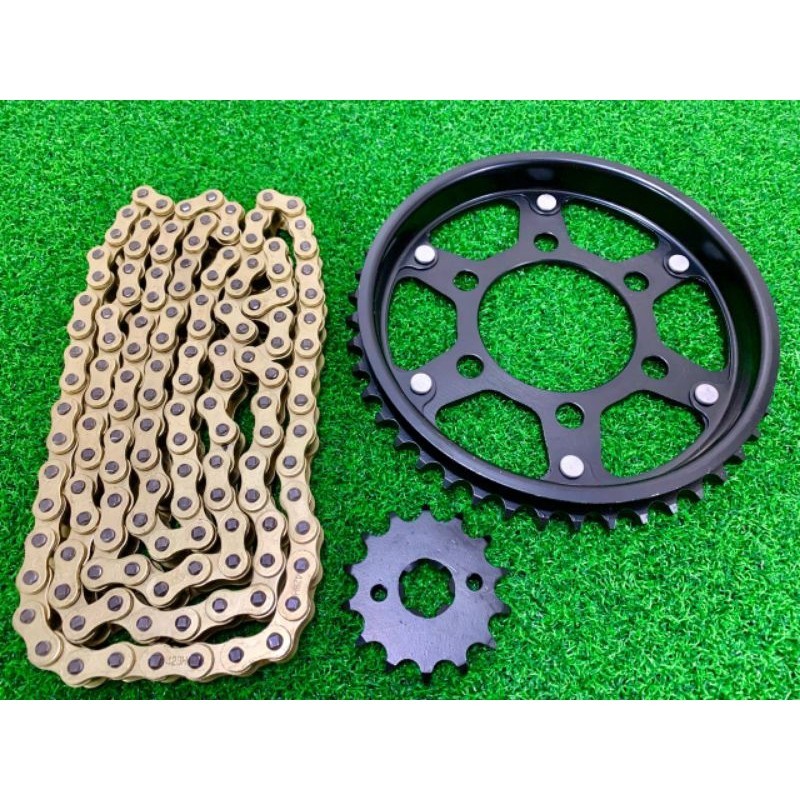 CB150/CB150X chain and sprocket set Heavy duty | Shopee Philippines