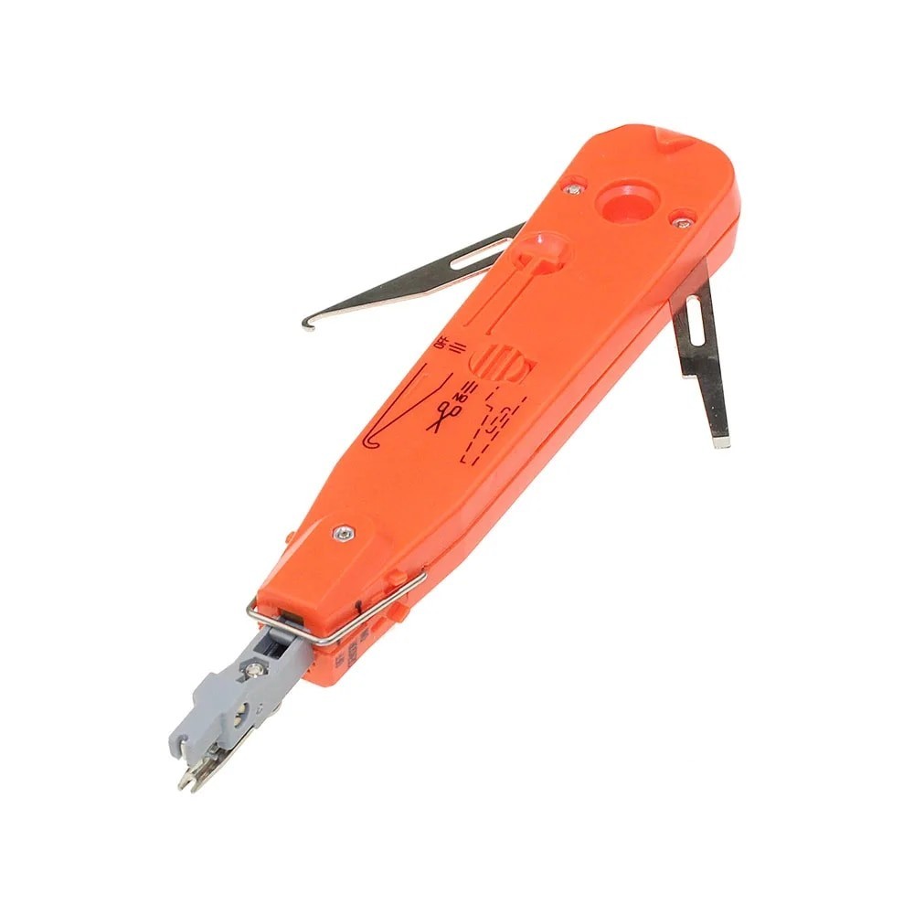 ⚡High Quality Red KRONE LSAPlus Punch Down Tool Kit with Sensor for