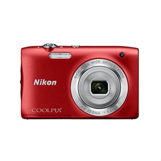 Nikon digital camera COOLPIX A100 5x optical 20,050,000 pixels Red A100RD