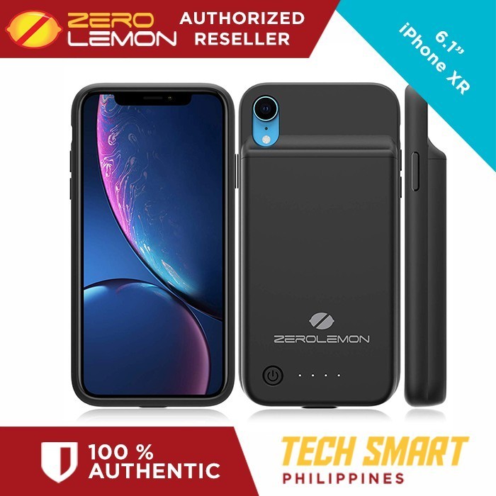 ZeroLemon 5000mAh Extended Battery Case for iPhone XR | Shopee Philippines