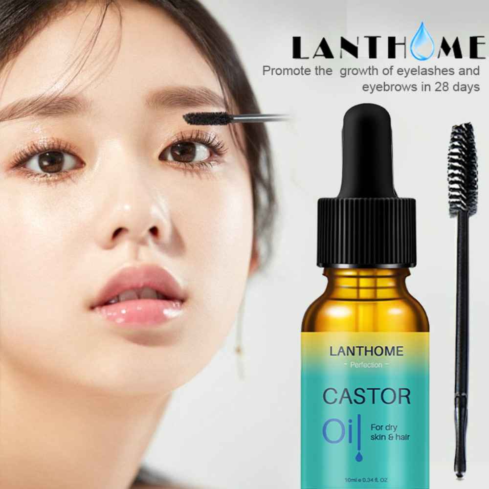 Cod Eyelash Grower Grower Eyes Oil Castor Beautiful Lanthome Serum Grow