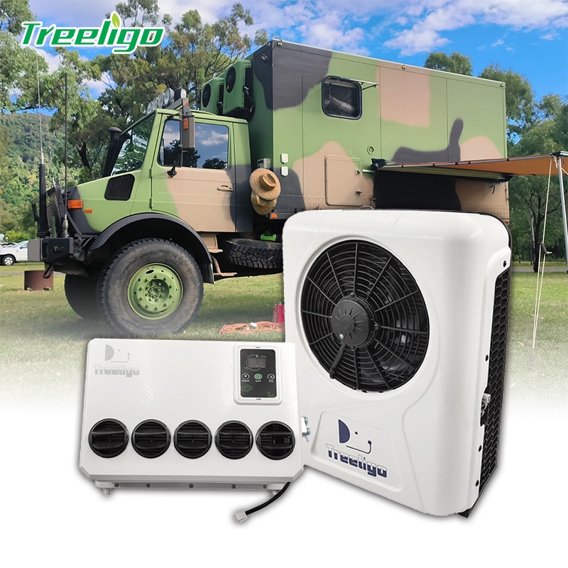 24v 12v truck car air conditioner dc AC sleeper universal camper 12 ...