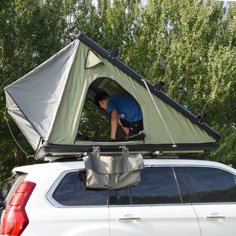 Aluminum Customized Hard Shell Car Roof Top Tent Outdoor Folding Truck ...