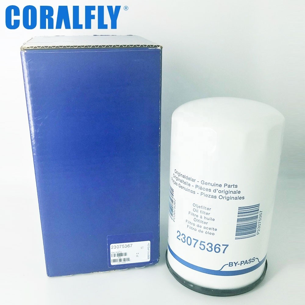 Truck Diesel Engine Oil Filters 23075367 for Volvo Bypass Excavator 210 ...