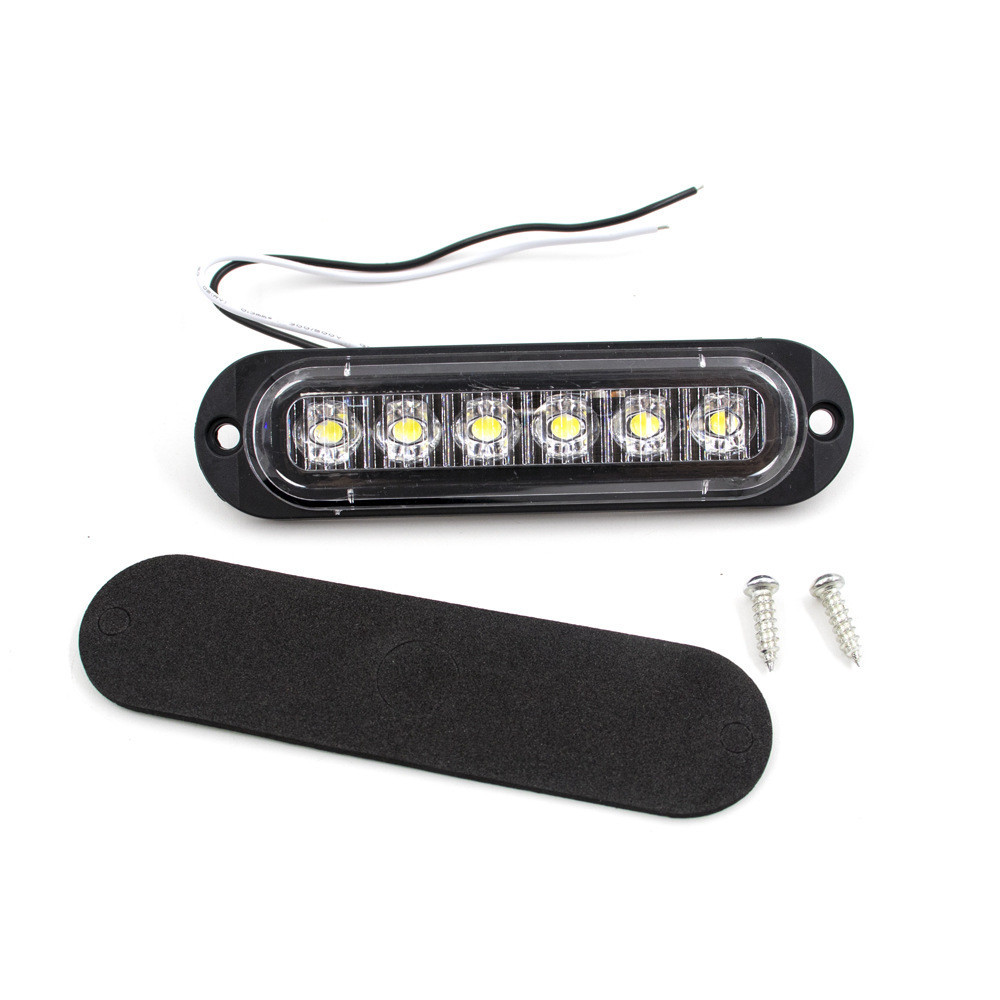 Truck Side Warning Width Light 6 LED Truck Side Light Truck Trailer ...