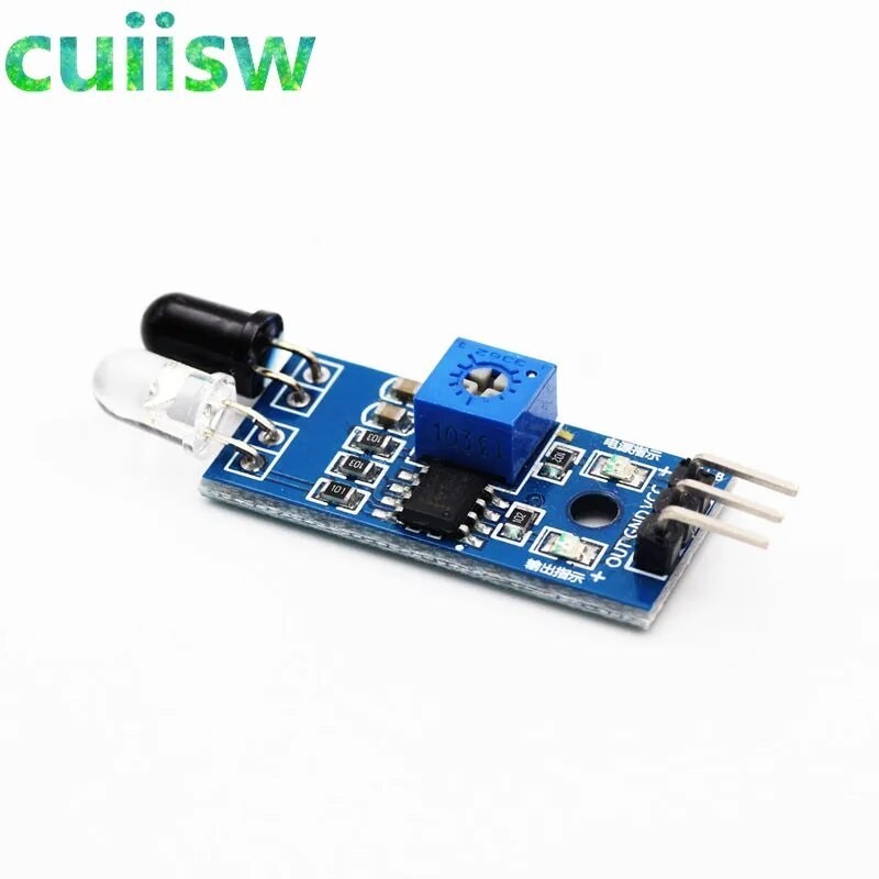 10pcs IR Infrared Obstacle Avoidance Sensor Reflection Photoelectric ...