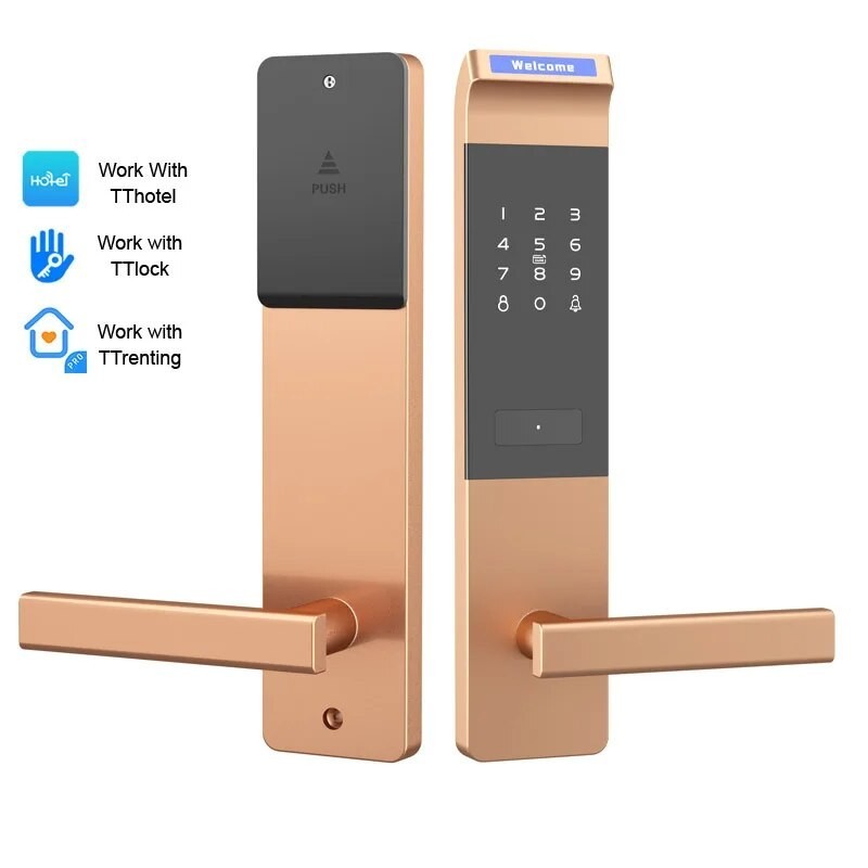 Apartment Electronic lock App Wireless Security Keyless Smart Passcode ...