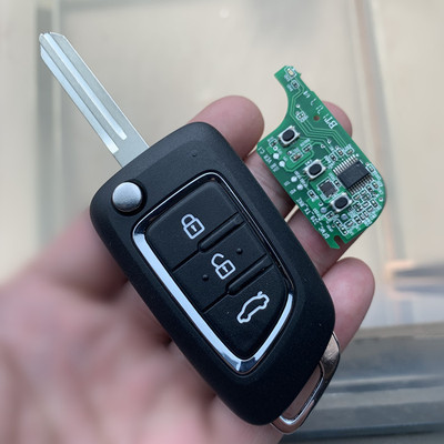 Car Folding Flip Remote Key 433Mhz with ID46 Chip for Dongfeng Motor ...