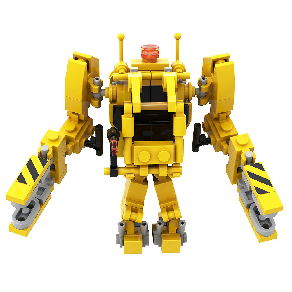 ES8J Gobricks MOC Aliens Power Loader Series PART V Robot Bricks ...