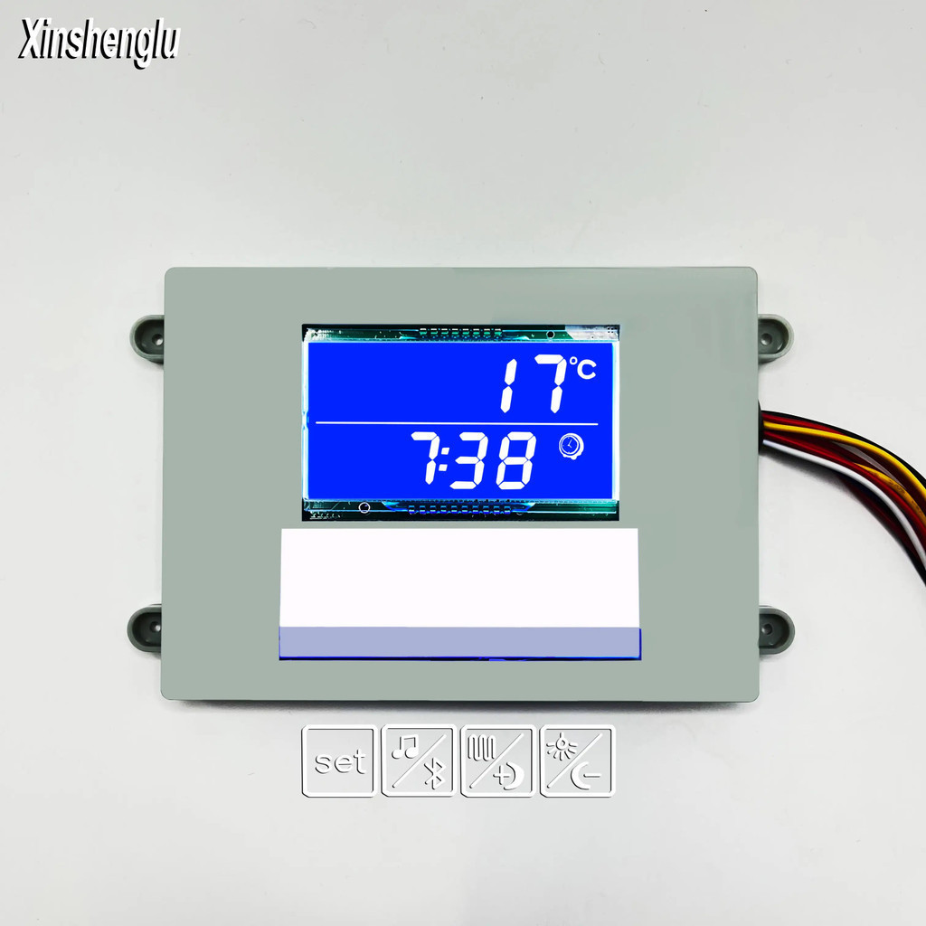 12V Defogger CCT 3 Mirror Bluetooth Screen Temperature Display Led ...
