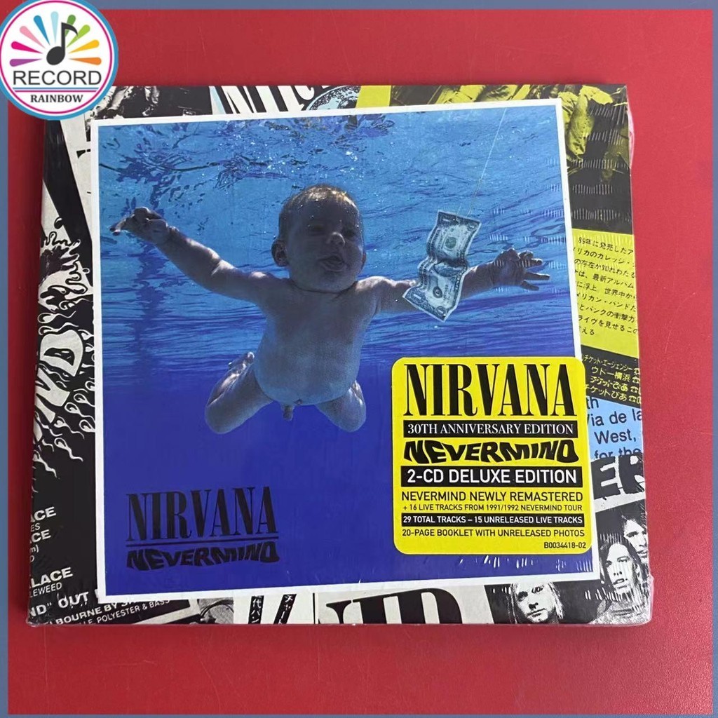 Brand New Nirvana Nevermind 2CD Original Album[Sealed] | Shopee Philippines