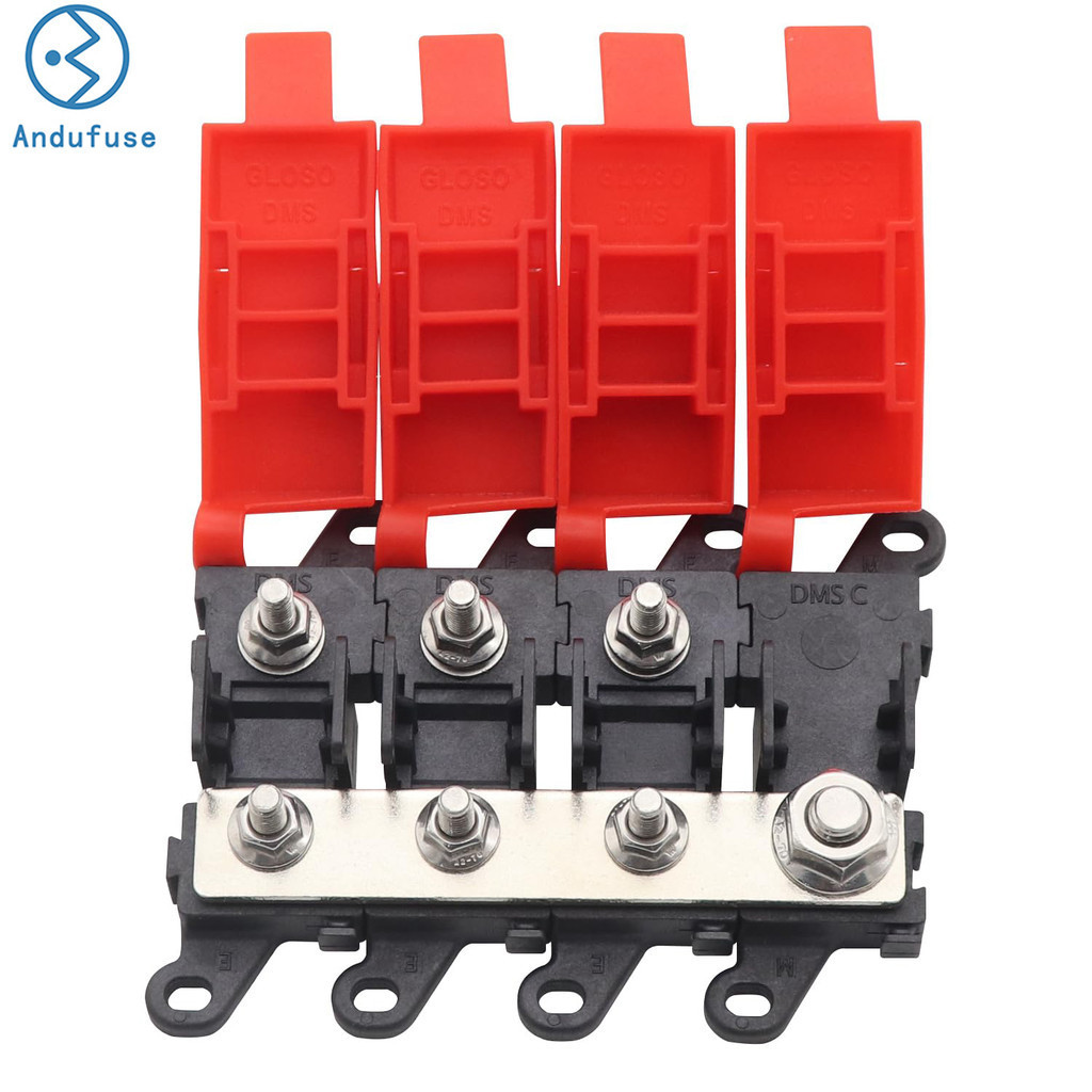 4 Way BDFS Fuse Holder 200A Bolt Fuse Box One Input Multiple Output ...