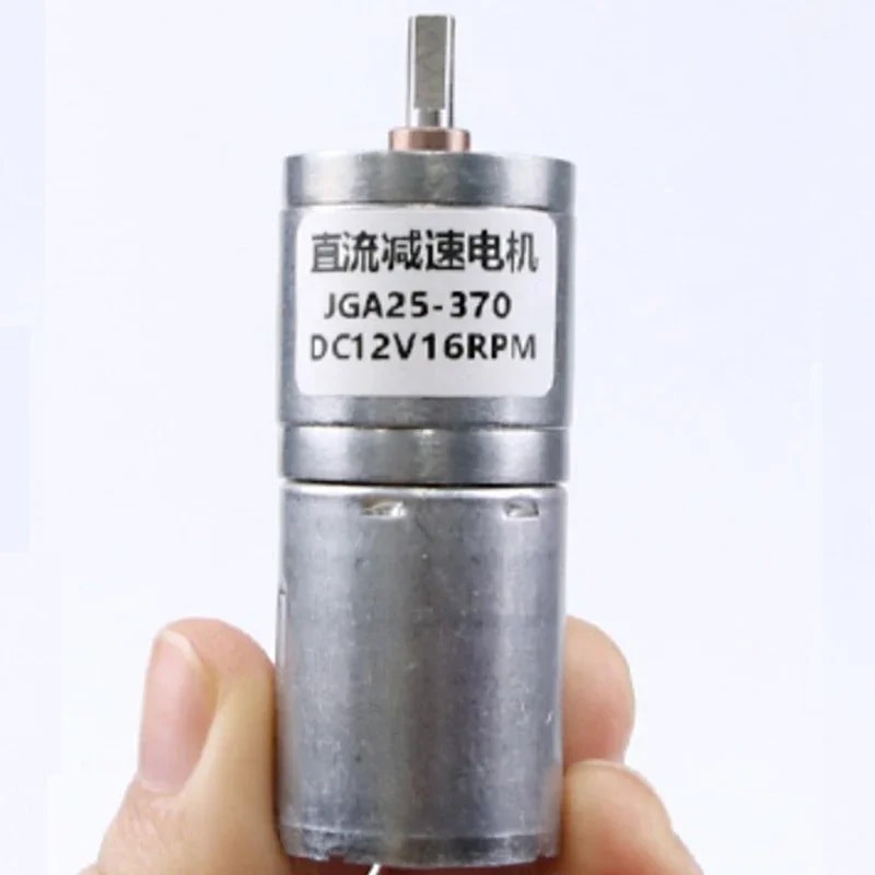 2024.seckill JGA25370 Geared motor DC motor 6V 12V 24V electric gear ...