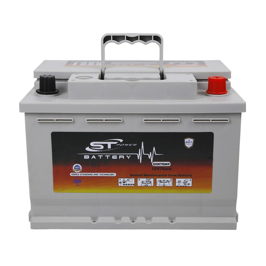 12V 75Ah DIN75 57412 Lead acid high quality best price long life
