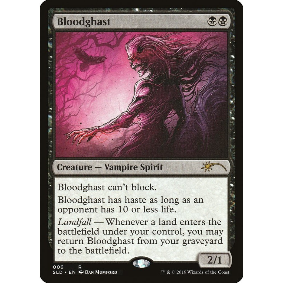 MTG Proxy Card - Bloodghast | Secret Lair Drop (SLD) | Shopee Philippines