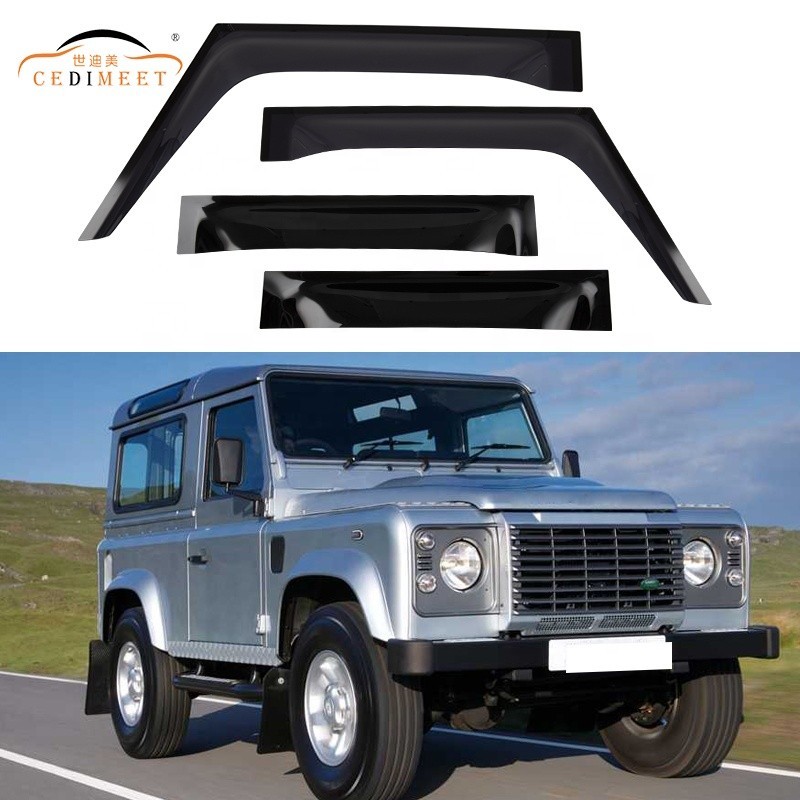 For Land Rover Defender 2005-2019 Vent Wind Deflector Window Visor ...