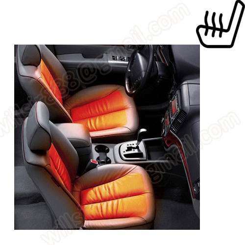 Universal car seats thermoelectric cooler and heater kits with button