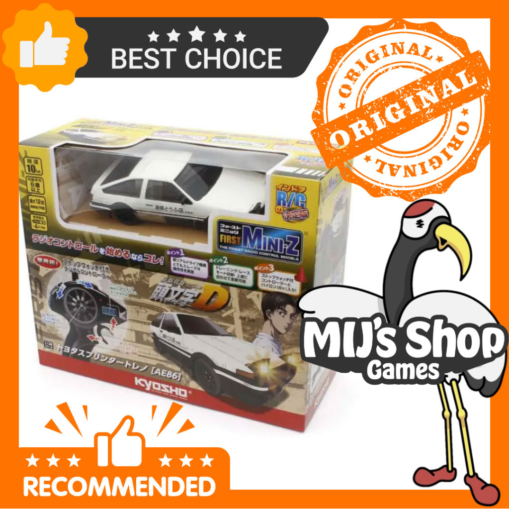 kyosho MINI-Z first 1/28 RC Initial D radio control toyota 86 AE86 ...