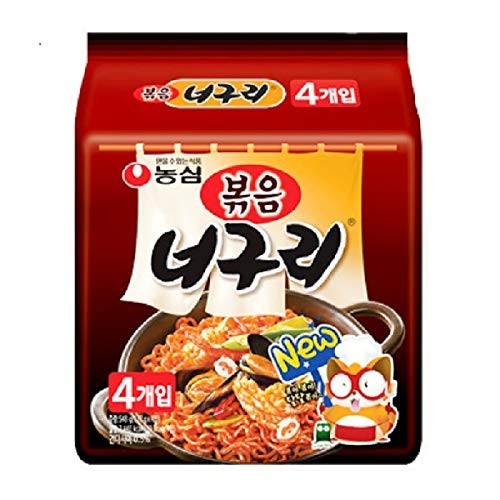 [0172]Nongshim Bokgeum Noguri Ramen (Stir-fried noodles/137g) 4 pack ...