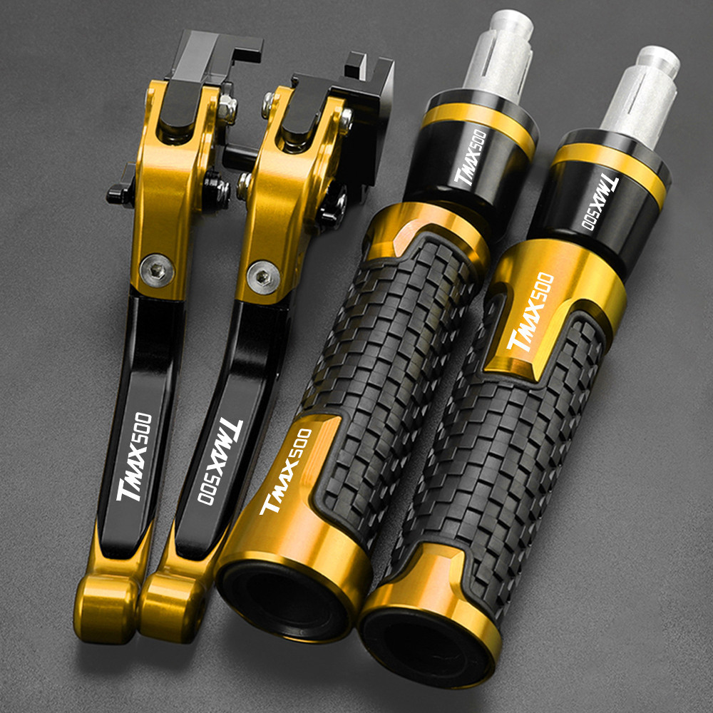 CNC Brems- & Kupplungshebel Für Yamaha TMAX 500/530 2001-2007 - Verstellbar & Klappbar