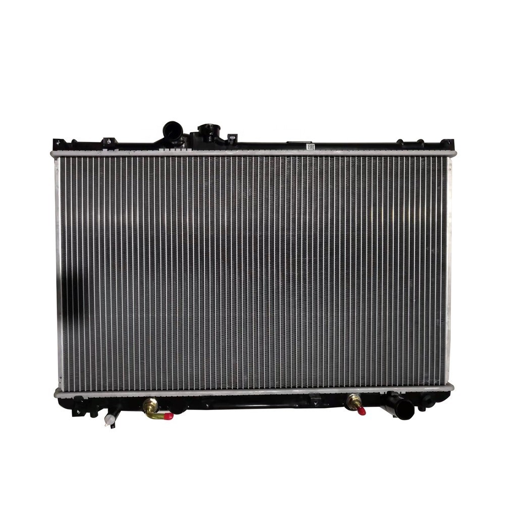 High quality PA66 GF30 plastic tank aluminum core radiator for Toyota ...