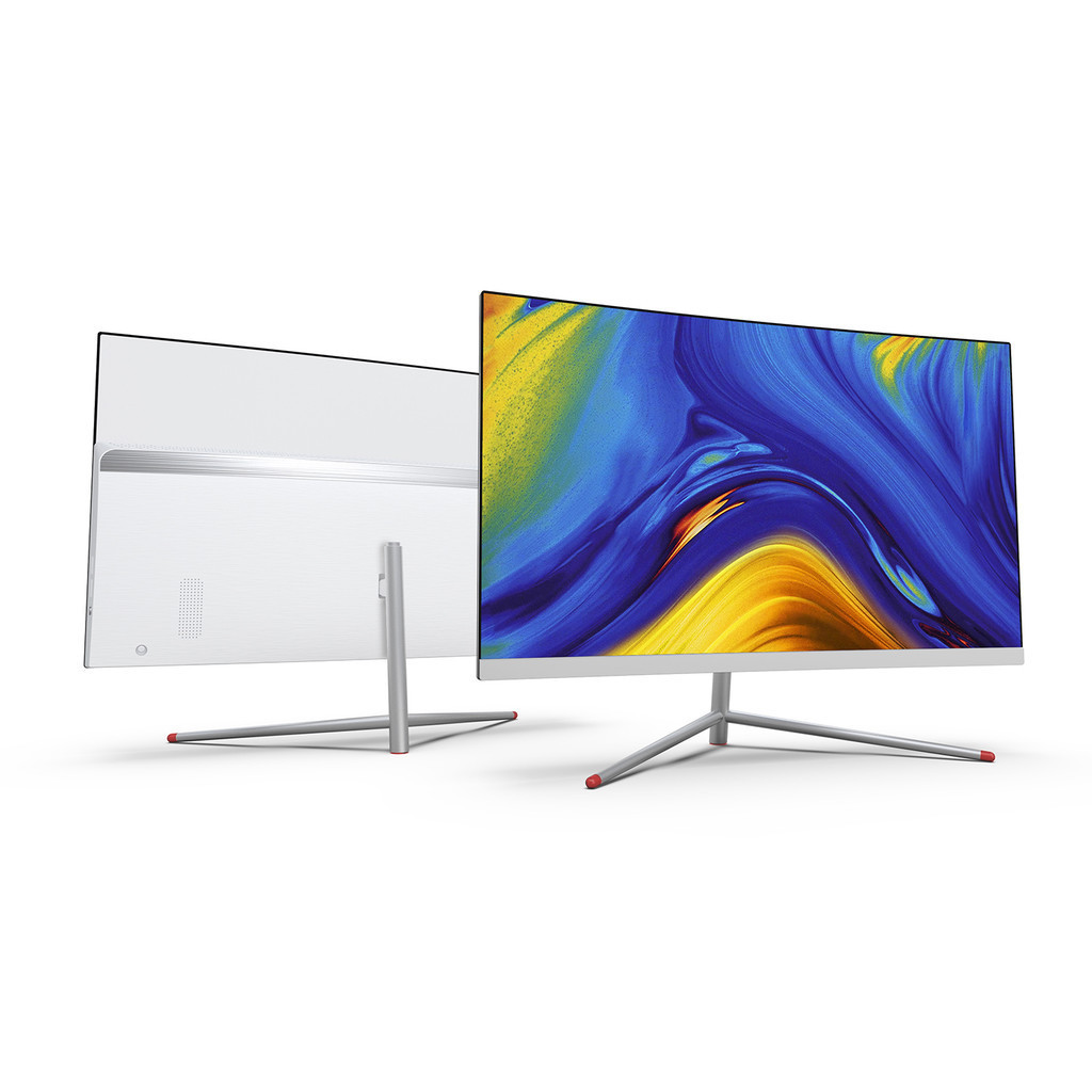 METAX 23.8 inch Curved Screen AIO Desktop IPS Gaming All-in-one PC ...