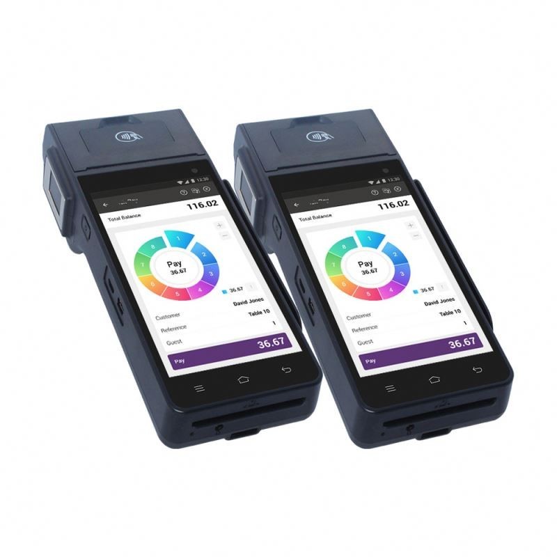 Metax Z90 Android smart POS device with scanner and thermal printer/4G ...