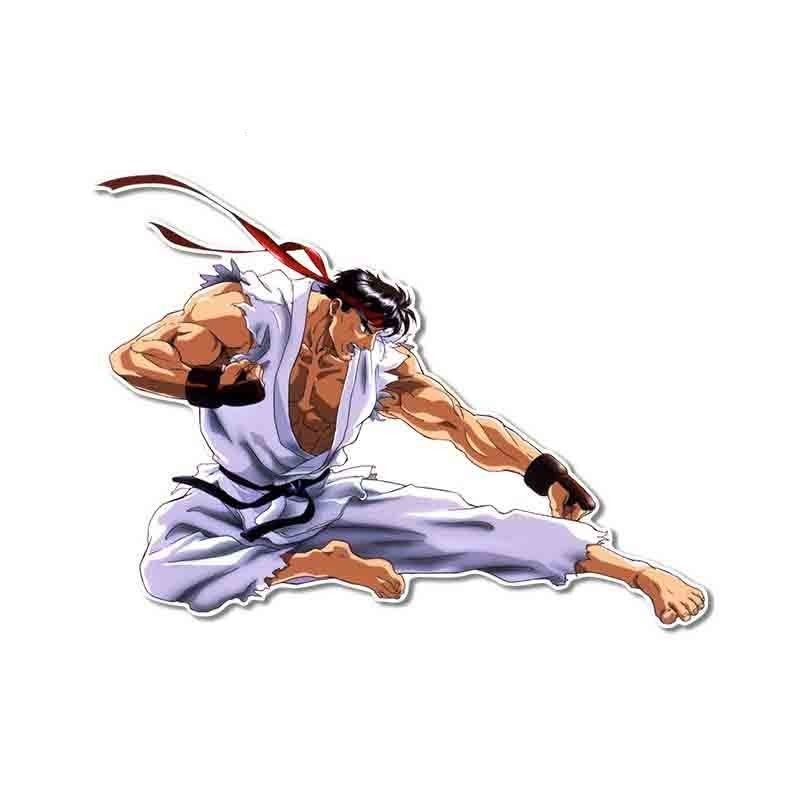 Funny 13cm X 9.6cm for Ryu Fighter Vinyl Car Stickers Custom Printing ...