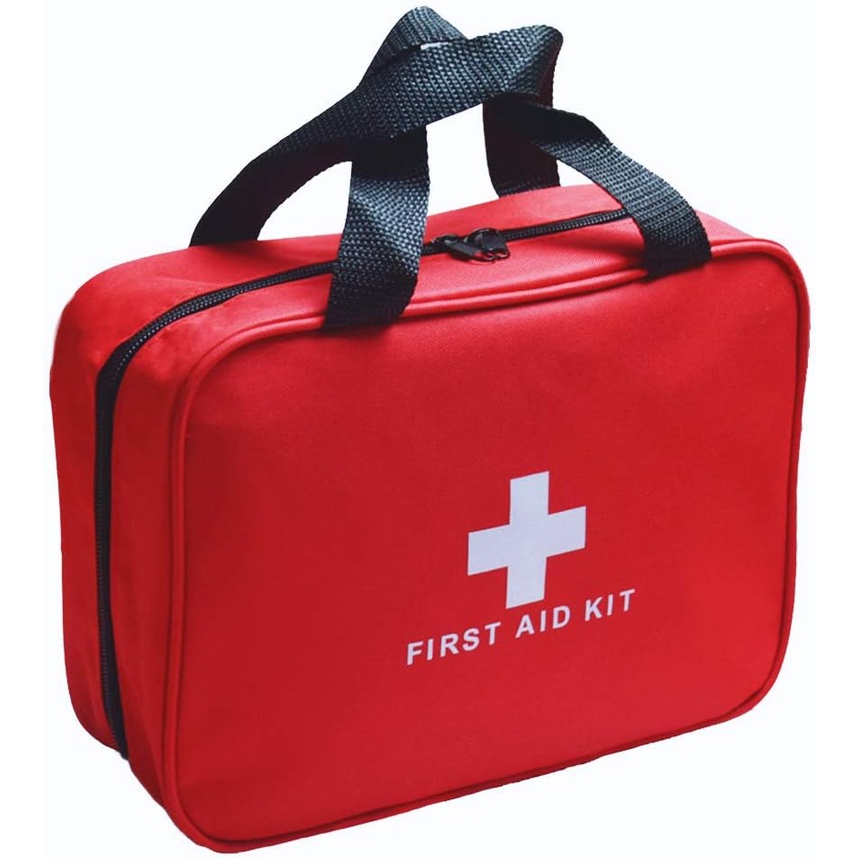 Multi-Pocket First Aid Bag Empty Emergency Preparedness Treatment ...