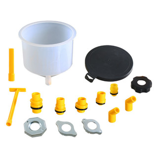 15Pcs Car Radiator Coolant Filling Funnel Kit Spill Proof Car Water ...