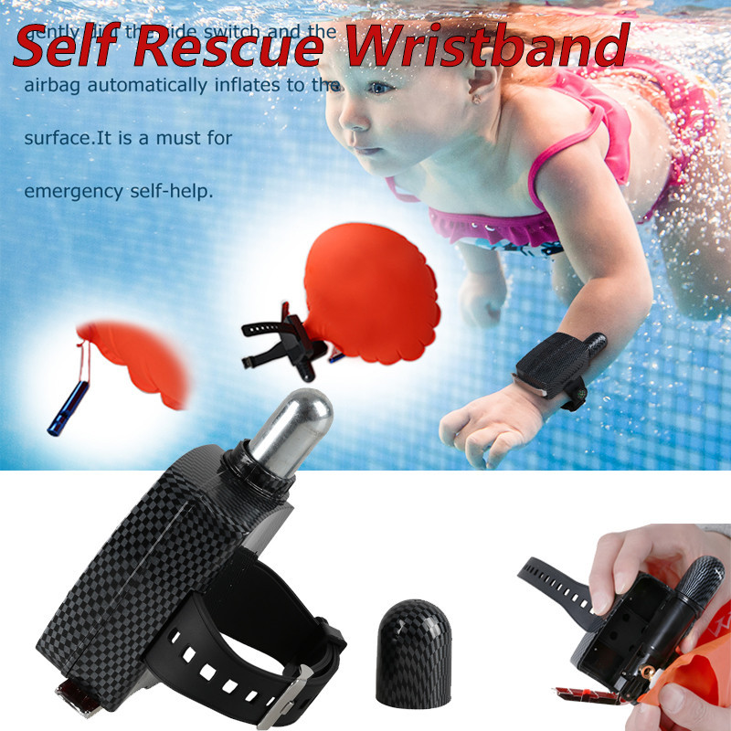 Safety Inflatable Life Saving Swim Buoy PVC Swimming Buoy Safe Float ...