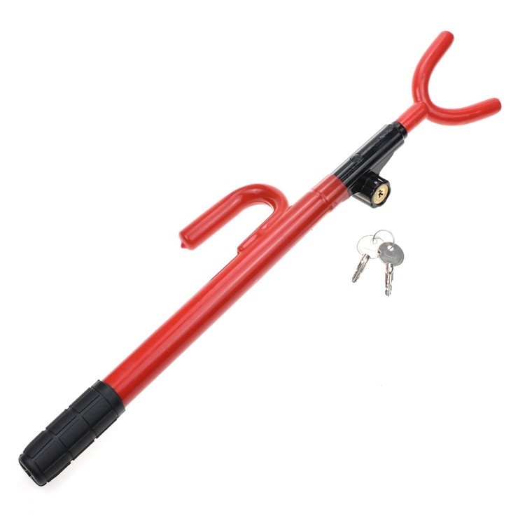 YH1955 Universal U shaped car steering wheel safety lock Shopee