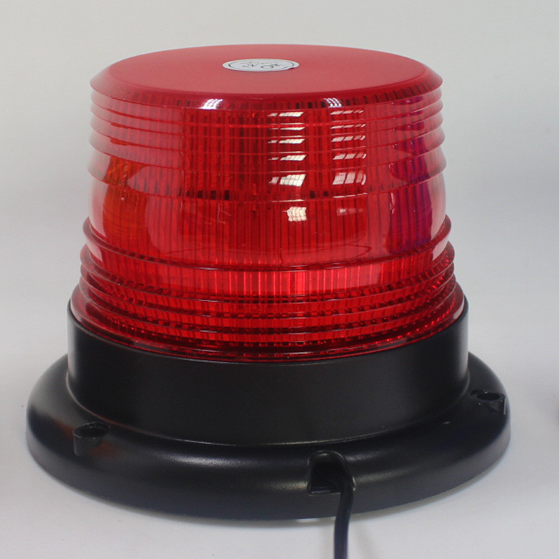 12-24V Flashing Warning Lights 12 LEDs Amber Magnetic Suction Ceiling ...