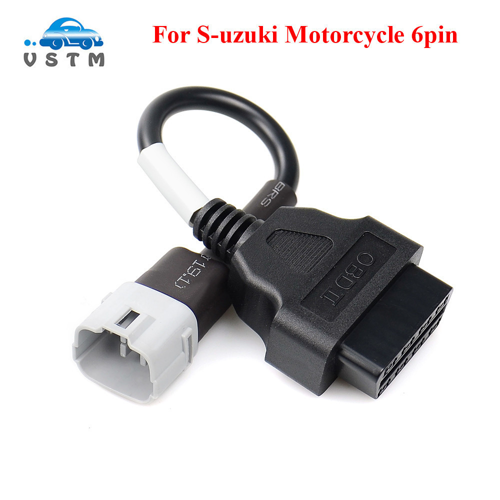 ♨2021 New Arrival For Motorcycle Motobike OBD2 Connector For SU*ZUK ...