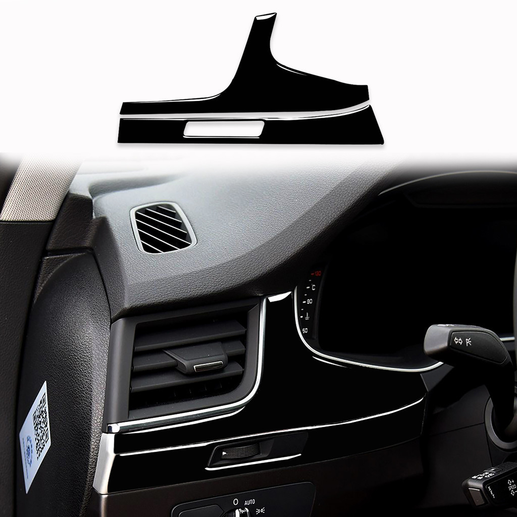 ☚for Audi Q7 SQ7 4M 2016 2017 2018 2019 Dashboard Decoration Cover Trim ...