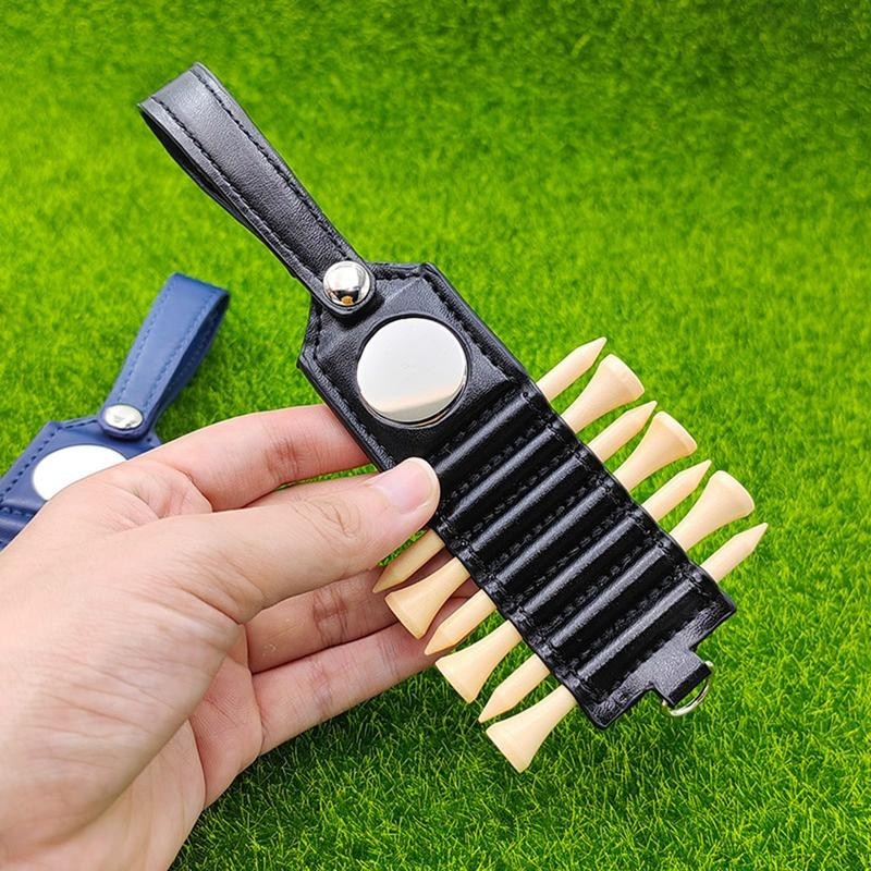 ⚖Golf Blank Ball Mark Tee Case Holder Golf Ball Nail Storage Holster