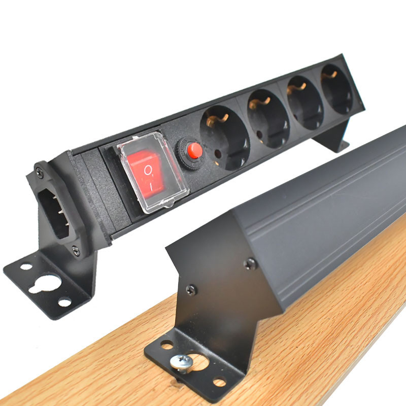 ☁STRIDER RUI Tabletop EU Socket 110Ways Electrical Plugs Conference