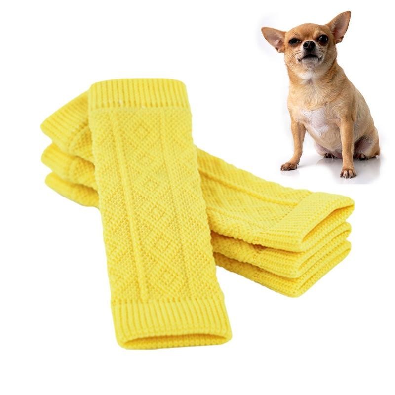 4Pcs Dog Leg Wames, Dog Elbow Potecto Dog Legs Socks