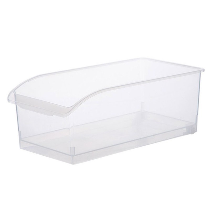 Japanese Style Clear Plastic Refrigerator Food Storage Container Basket ...