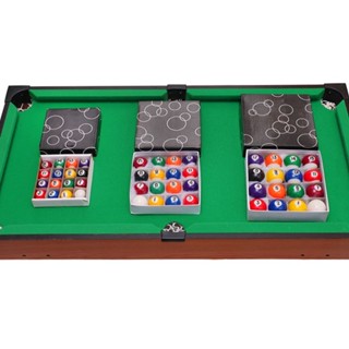 ☪HOT-Professional Children Billiards Table Balls Set Resin Small Pool ...