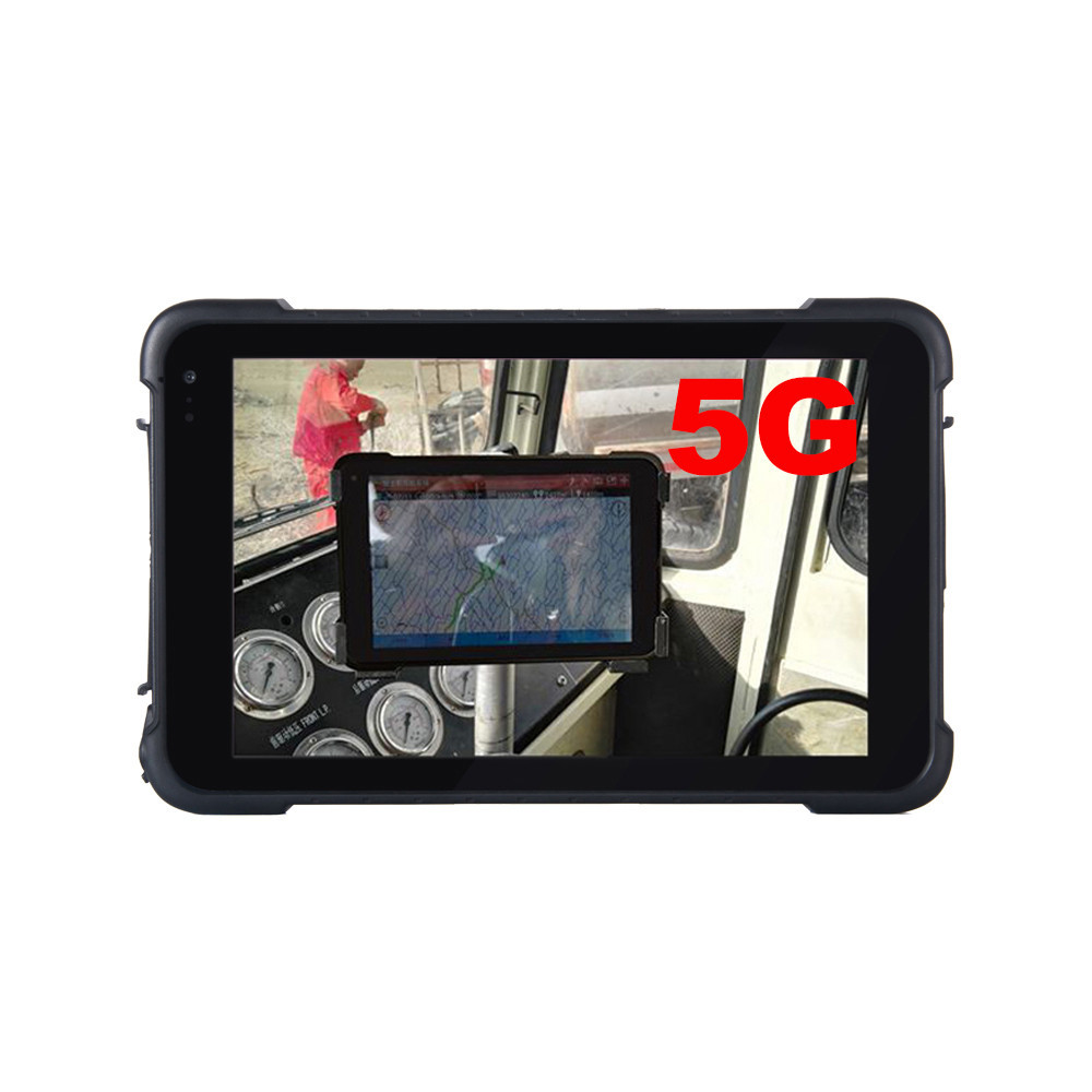♣8 Inch Rugged Android Tablet IP67 Waterproof Barcode scanner NFC GSM ...