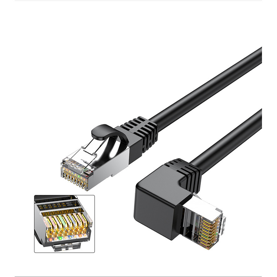 ☁Up And Down Bending Cable Cat6 Lan Cable UTP CAT 6 RJ 45