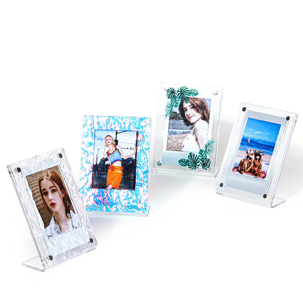 ☾CAIUL Polaroid Frame Instax Mini Photo Acrylic Frames for