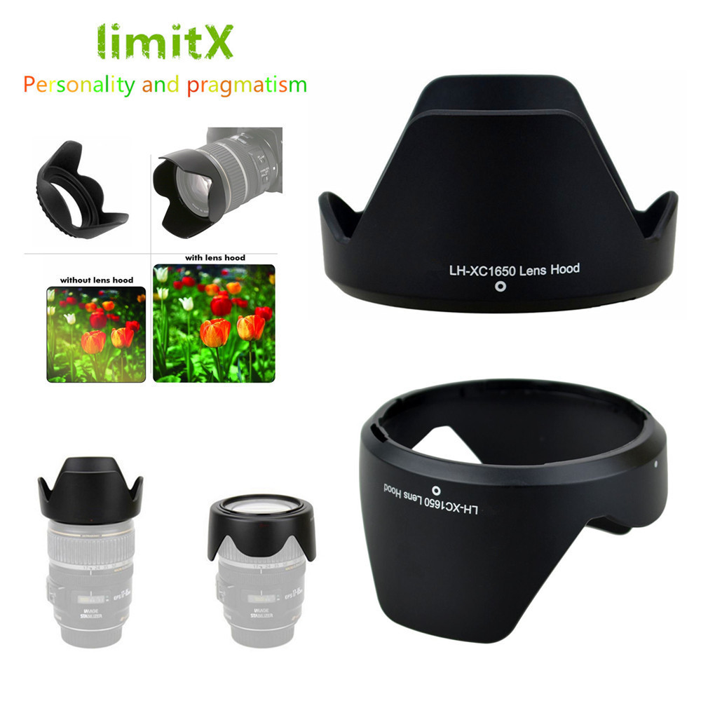 ☼Reversible Flower Lens Hood For Fujifilm XC 1650mm f/3.55.6 OIS II