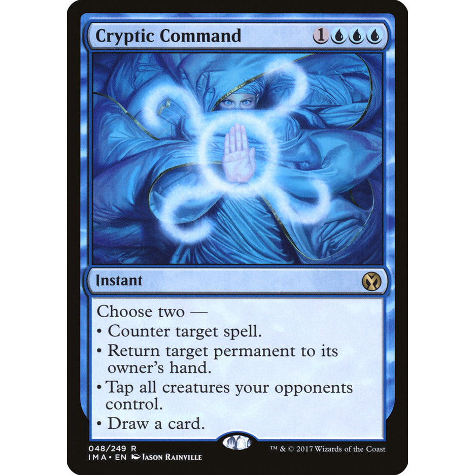 MTG Proxy Card - Cryptic Command | Iconic Masters (IMA) | Shopee ...