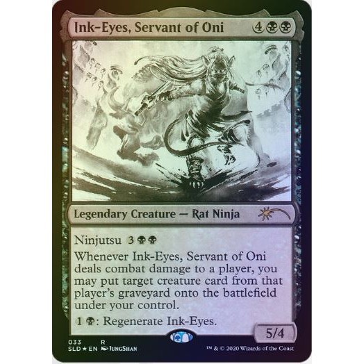 MTG Proxy Card - Ink-Eyes, Servant of Oni (Foil) | Secret Lair Drop ...