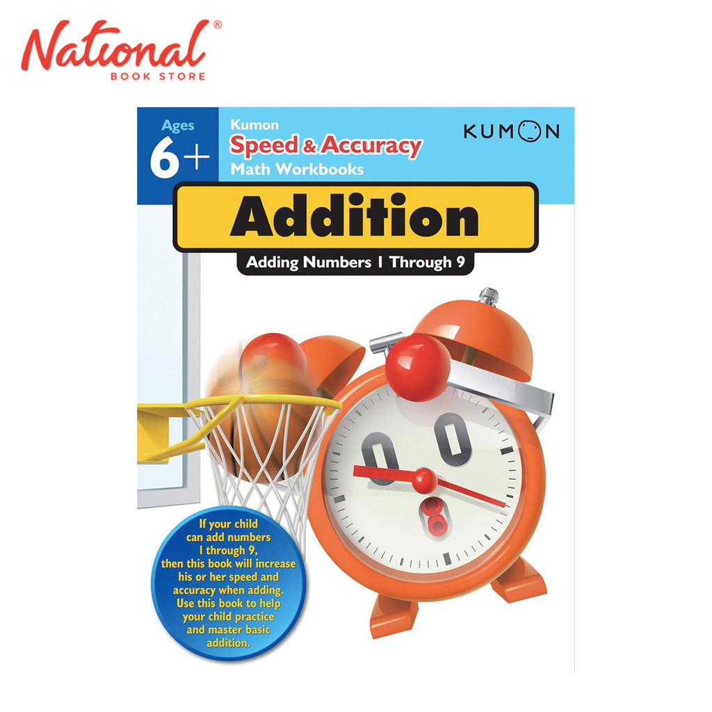 Kumon Speed & Accuracy Math Workbooks: Addition-Adding Numbers 1 ...