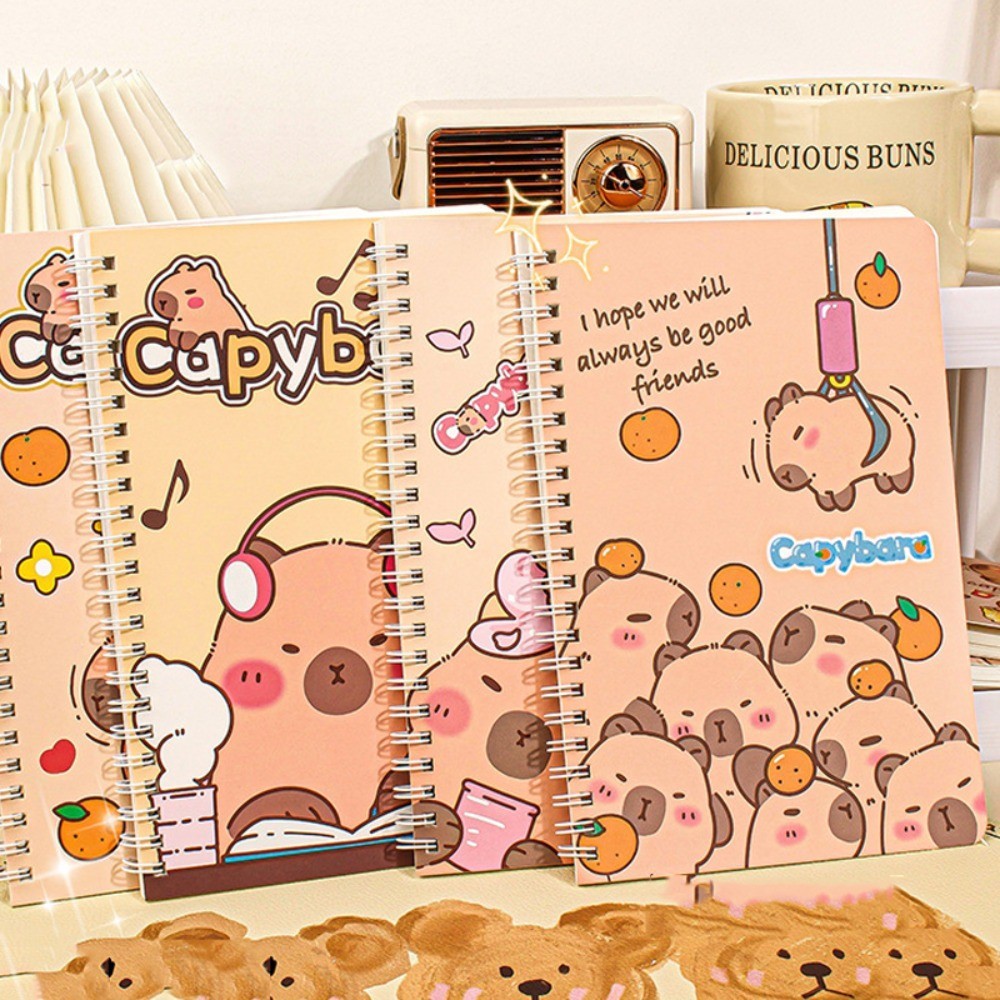 A5 Capybara Notebook Planner Daily Notes Capybara Coil Notebook ...